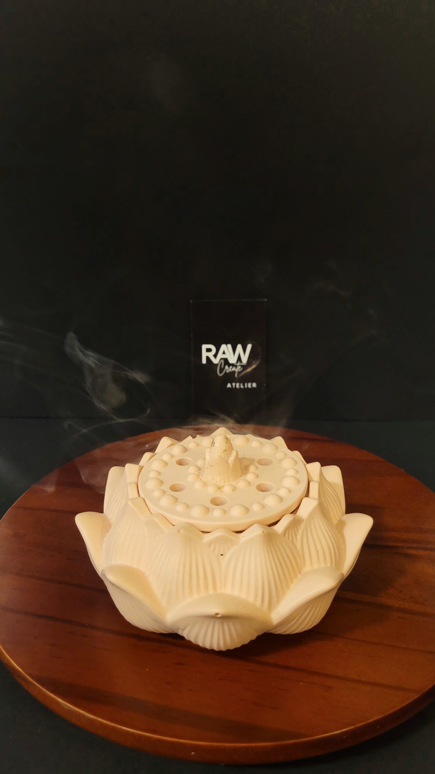 LotusAura Incense Holder