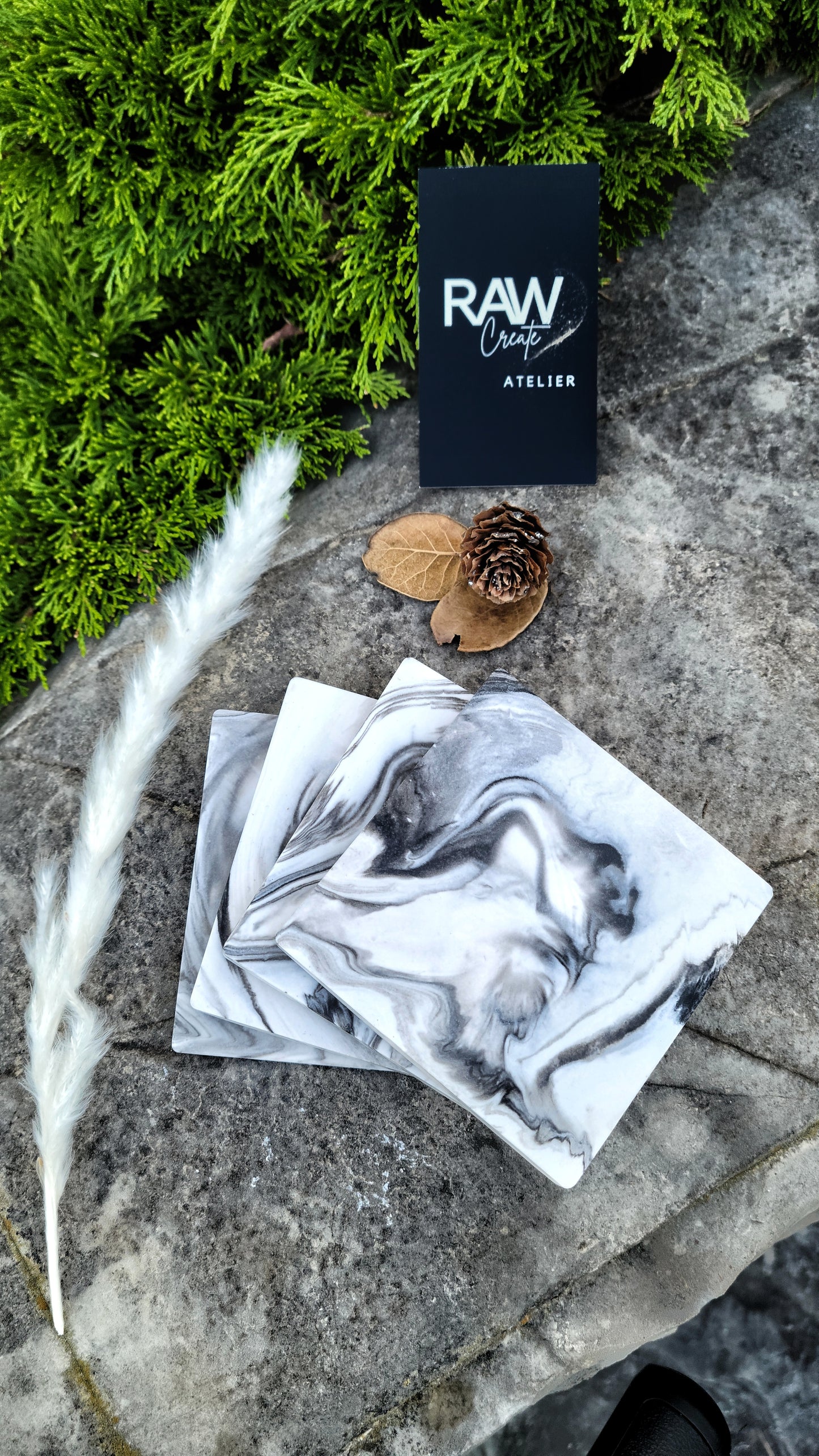 SlateQuad Coasters